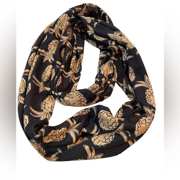 Simply Southern Pineapple Infinity Scarf - Picture 4 of 9